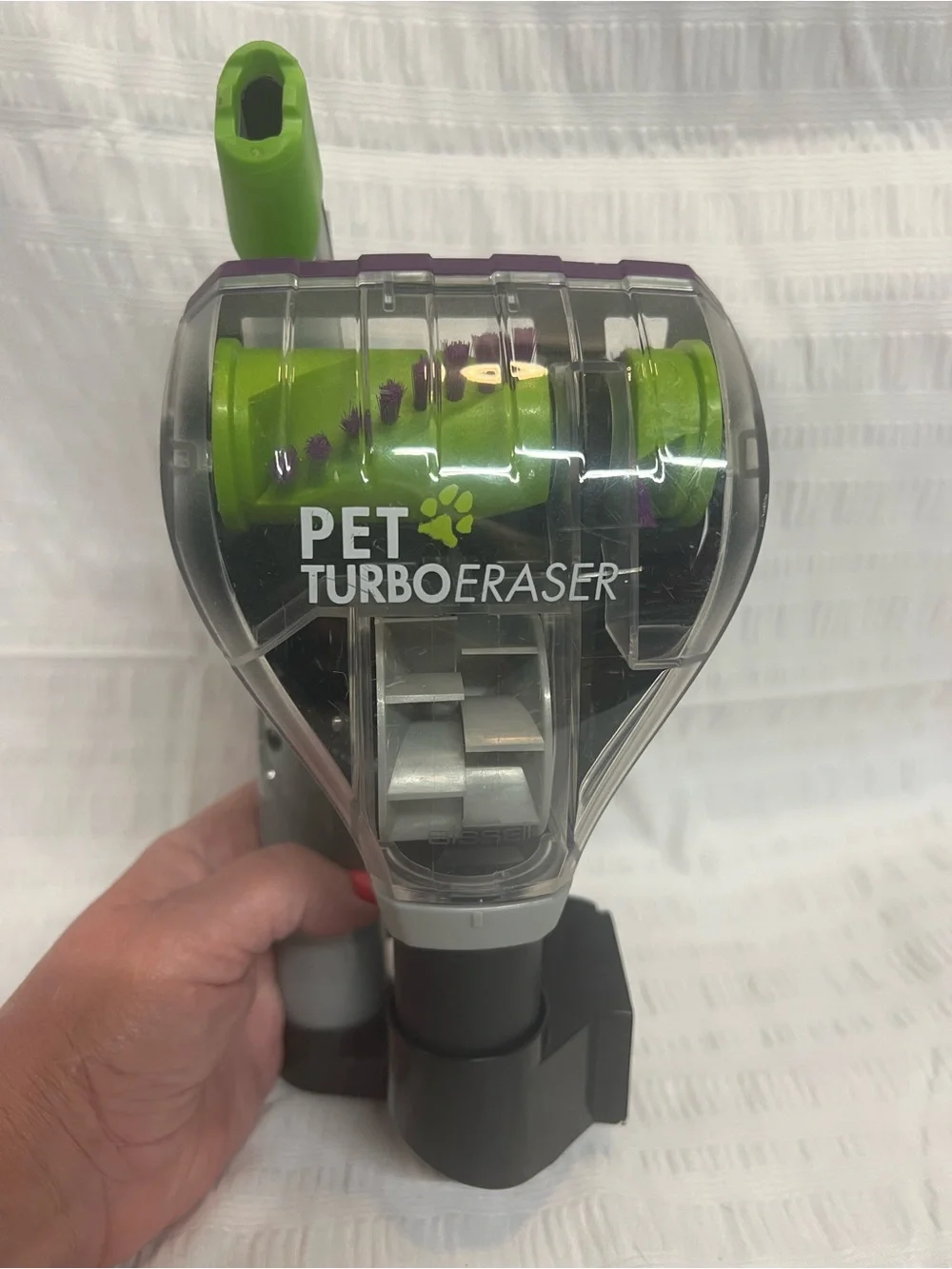 NWOT Bissell Pet Turbo Eraser - Green and Purple